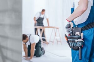 Montagearbeiten in Hamburg