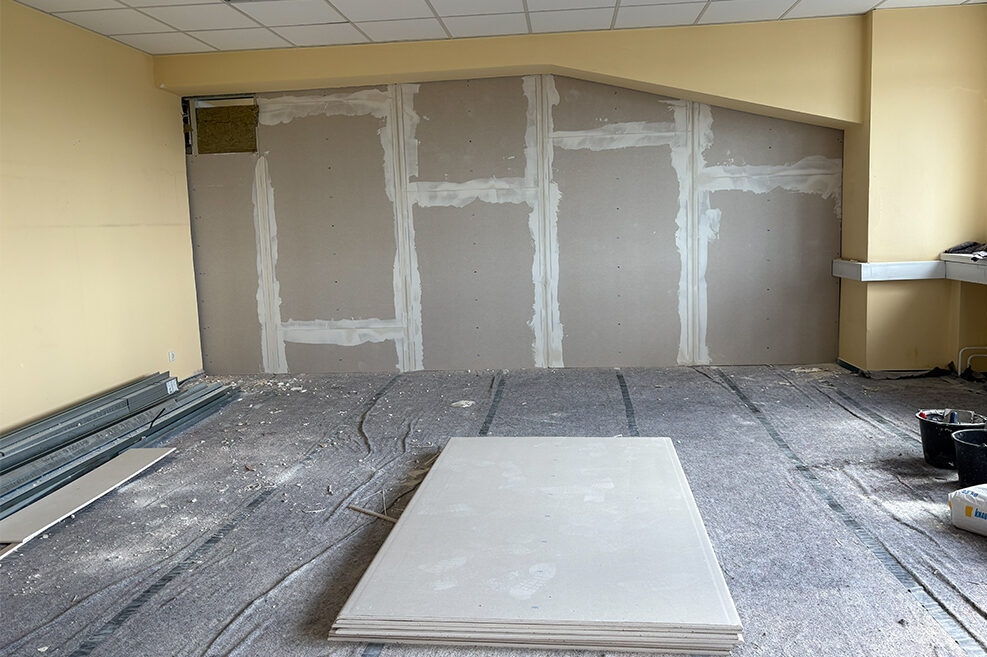 Trockenbau für Büro- und Ladenbau Im Büro- und Ladenbau bietet der Trockenbau flexible und wirtschaftliche Lösungen