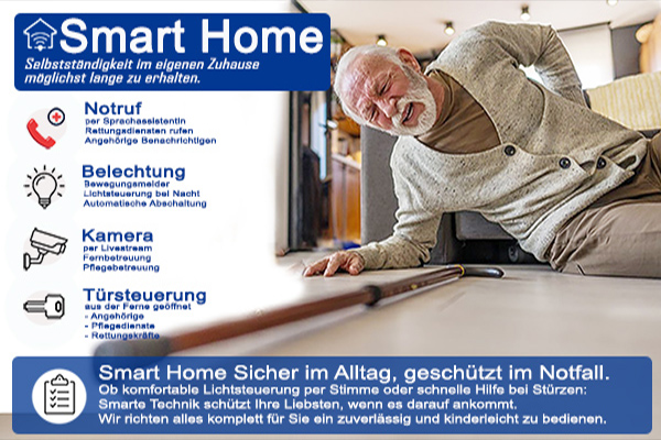 Seniorenhilfe in Hamburg Seniorengerechtes Betreutes Wohnen mit altersgerechter Ausstattung – Smart Home